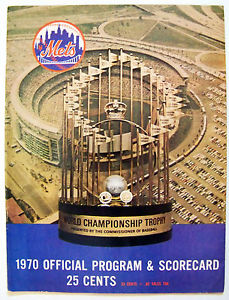1970 Mets scorecard